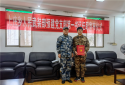 河南省新野县组织基层武装部预建党支部第一书记任职宣布仪式