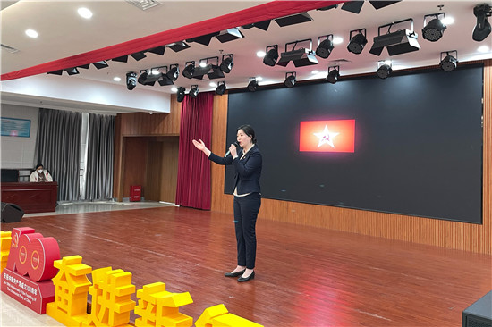 河南省退役军人事务厅组织开展红色故事宣讲进社区活动