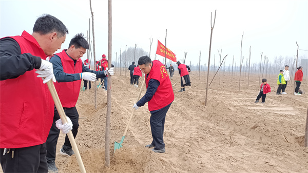 宁陵县组织开展2022年春季全民义务植树活动