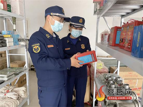 睢阳区消防救援大队开展消防产品质量监督检查活动