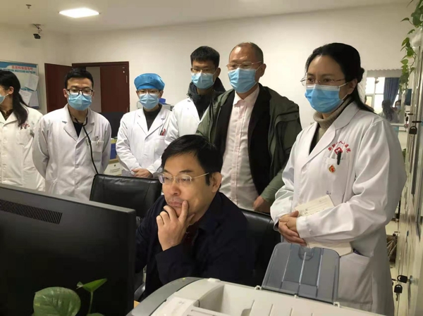 新野县人民医院邀请专家指导三级胸痛中心建设工作