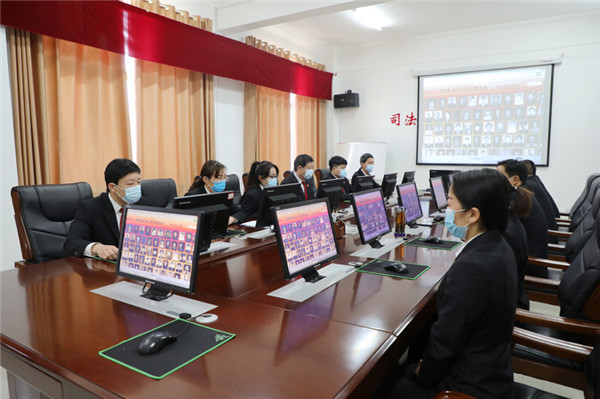 新野县法院开展“清明网上祭英烈”活动