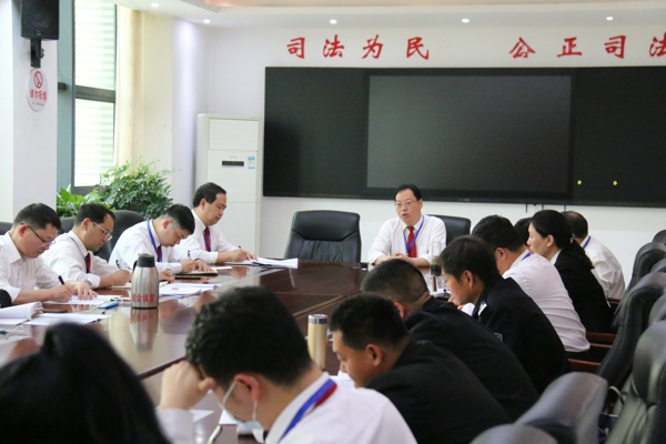 南召县法院召开2022年度学术讨论工作动员暨开题培训会