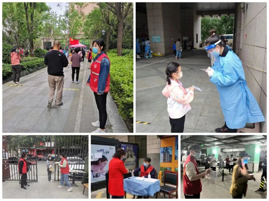 河南省退役军人服务中心党员干部下沉社区筑牢抗疫防线