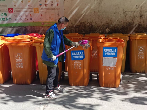 郑州市中原区林山寨街道：疫情之下，垃圾分类“不停歇”