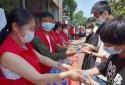 邓州市志愿者多方合力助高考