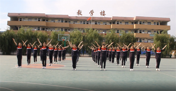 宁陵县实验中学打好学生健康体魄 “组合拳”