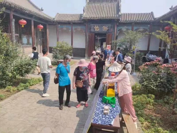 河南安阳：非遗走进景区 助推文旅融合