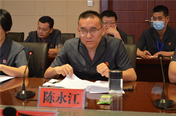 南阳中院党组成员、副院长薛红喜到邓州法院调研指导