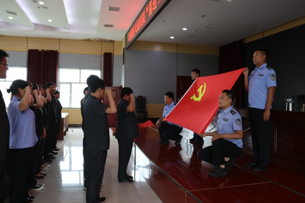 社旗县法院开展“喜迎二十大 奋进新征程”迎“七一”系列活动