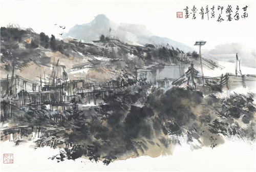 问道自然——山岚墨彩  宋惠君山水画展