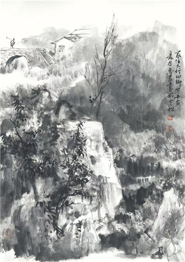 问道自然——山岚墨彩  宋惠君山水画展