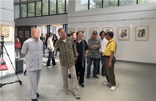文化赋能美丽乡村 黄河人中国画小品学术展在大观美术馆举行