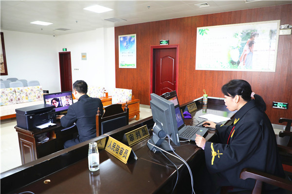 新野县法院：借款逾期惹官司 网上调解化纠纷