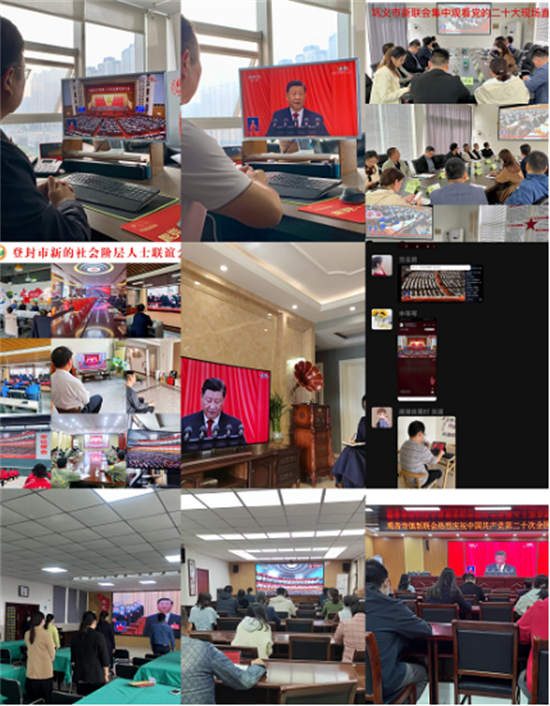 凝聚新力量 筑梦新时代丨河南省新联会会员认真学习党的二十大报告畅谈体会感受