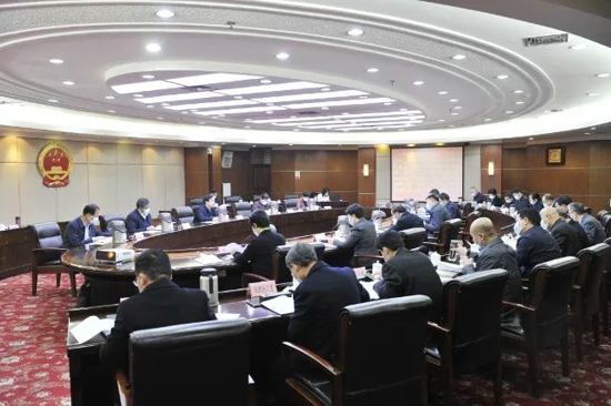 郑州市十六届人大常委会举行第一次主任会议