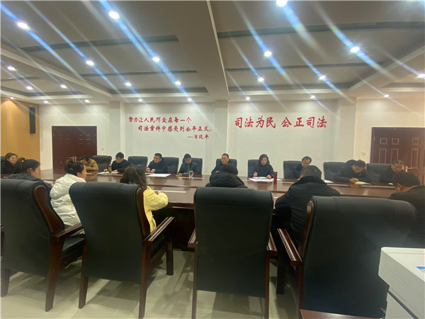镇平县法院召开2023年商事案件审判质效提升工作部署会