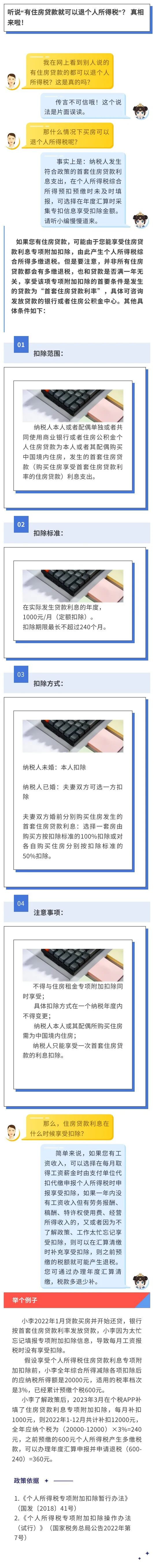 听说“有住房贷款就可以退个人所得税”？ 真相来啦！