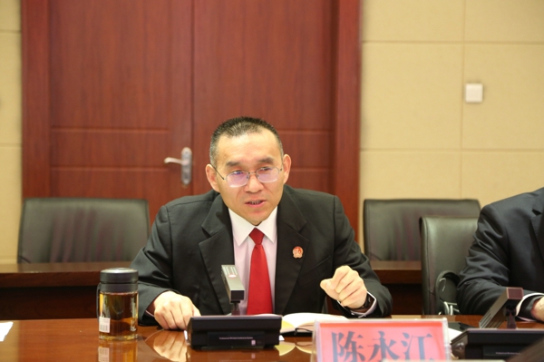 南阳中院党组成员、副院长薛红喜到邓州法院调研督导