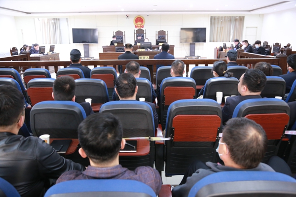镇平县法院组织公职人员旁听职务犯罪案件庭审