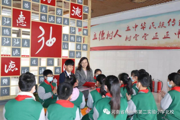 林州市第二实验小学北校：十步读书法扮靓“书香校园”