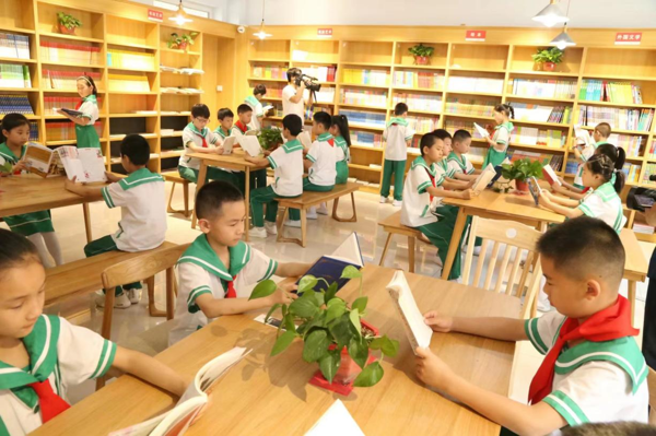 林州市第二实验小学北校：十步读书法扮靓“书香校园”