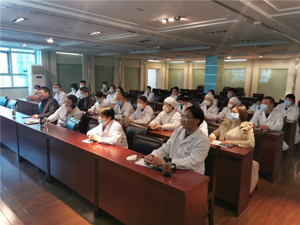 南阳市组织观看全国结核病临床诊疗技能竞赛启动培训会