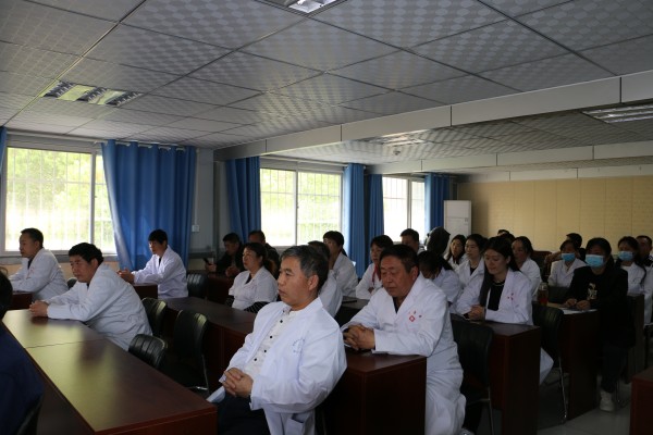 邓州市中心医院医疗集团湍河分院召开e6S管理项目启动会