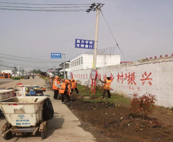 驻马店市驿城区古城街道洪沟庙社区着力打造美丽乡村