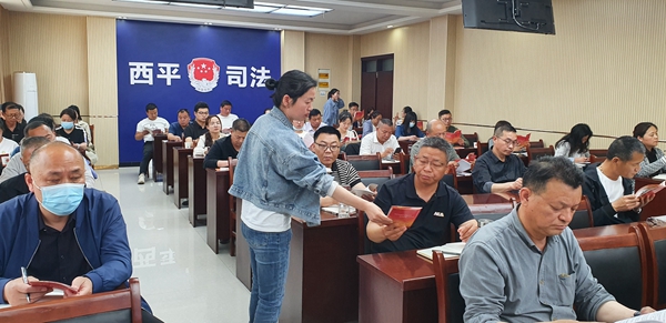 ​西平县司法局积极开展《民法典》系列宣传活动