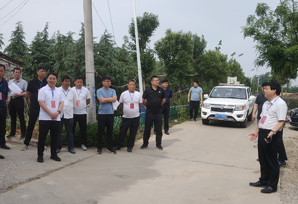 ​汝南县和孝镇组织开展五月份人居环境整治观摩评比活动