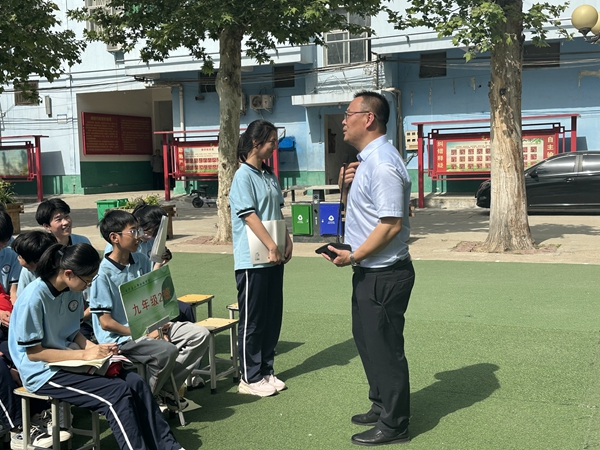 高学历校友赵胜利博士回母校西平县二郎中学作感恩励志报告会