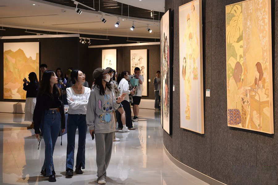 郑州大学美术学院举办2023届毕业生作品展