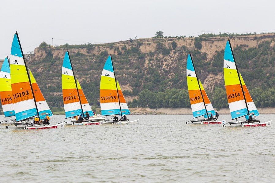 2023中国三门峡女子帆船赛举行