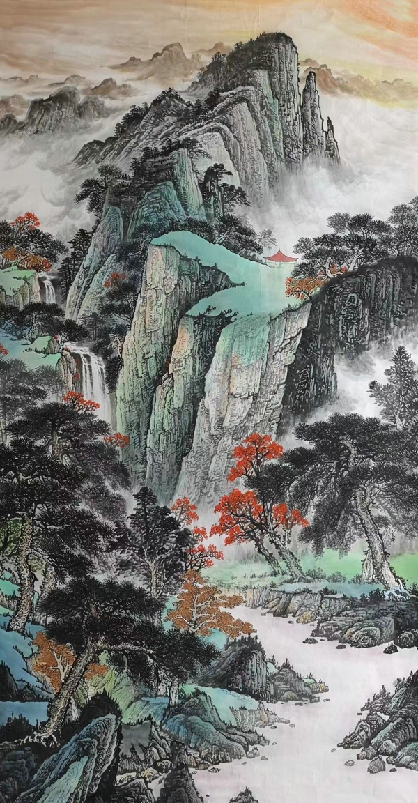 形神兼备画高古——易安中国画山水作品赏析