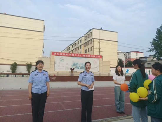 ​潢川县实验中学开展毕业班户外团辅活动