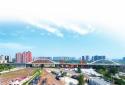 郑州新彩虹桥双“虹”初现 整体工程将在10月份通车