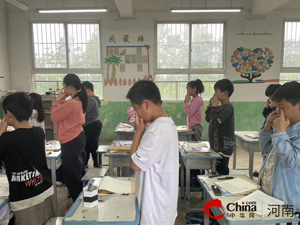 ​西平县重渠张庄小学举行“保护视力 预防近视”主题教育活动