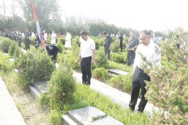 英雄“归队”！周口市太康县39名散葬烈士墓迁入烈士陵园集中安葬