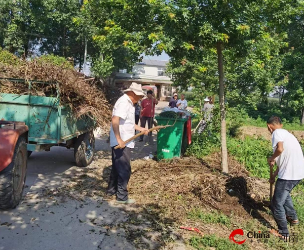 ​西平县出山镇扎实开展“三夏”麦收后期人居环境整治工作