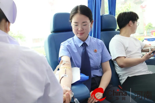 ​上蔡县人民检察院：汇聚青春正能量 无偿献血传爱心
