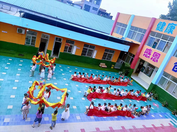 邓州市文渠镇中心幼儿园开展端午节主题活动