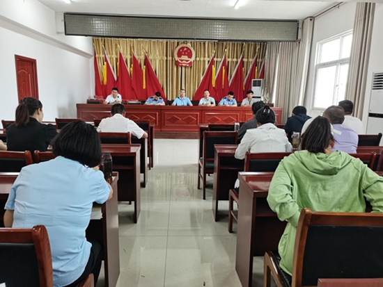 动态焦点:潢川县双柳树镇组织召开网格员业务培训会