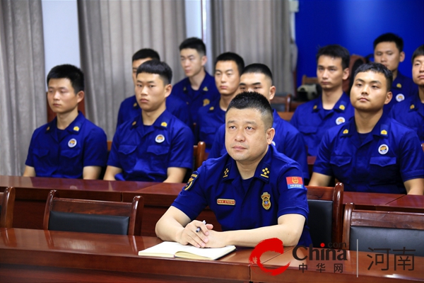 泌阳县消防救援大队：以学铸魂 为人民群众保驾护航