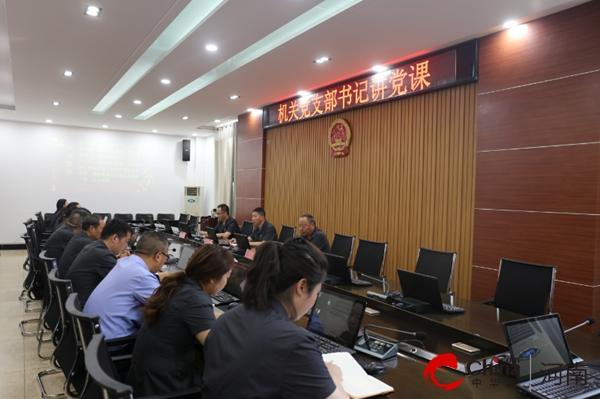 ​正阳县人民法院开展“七一”主题党日活动