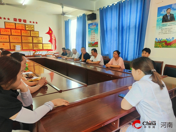 ​西平县盆尧镇卫生院召开2023年上半年基本公共卫生总结会