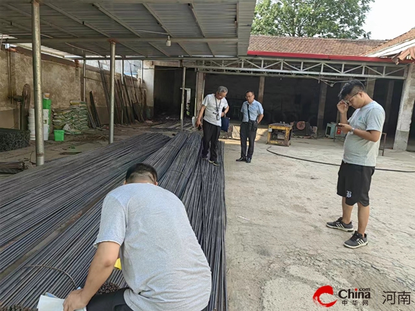 新蔡县市场监督管理局开展钢筋产品质量专项检查