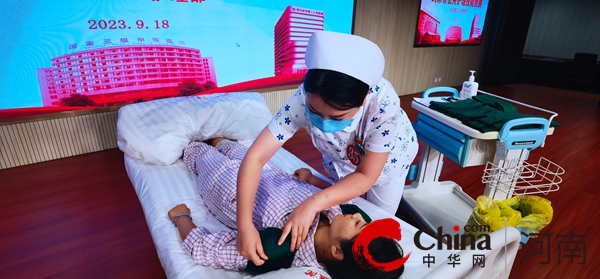 驻马店市第二人民医院举办约束带使用护理技能竞赛