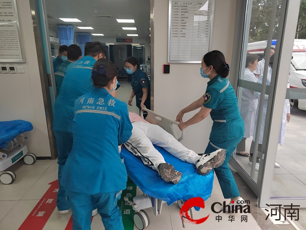 驻马店市第二人民医院开展急诊急救演练