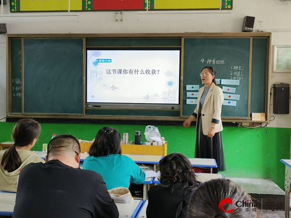 ​西平县柏城三里湾小学举行数学教研组磨课活动